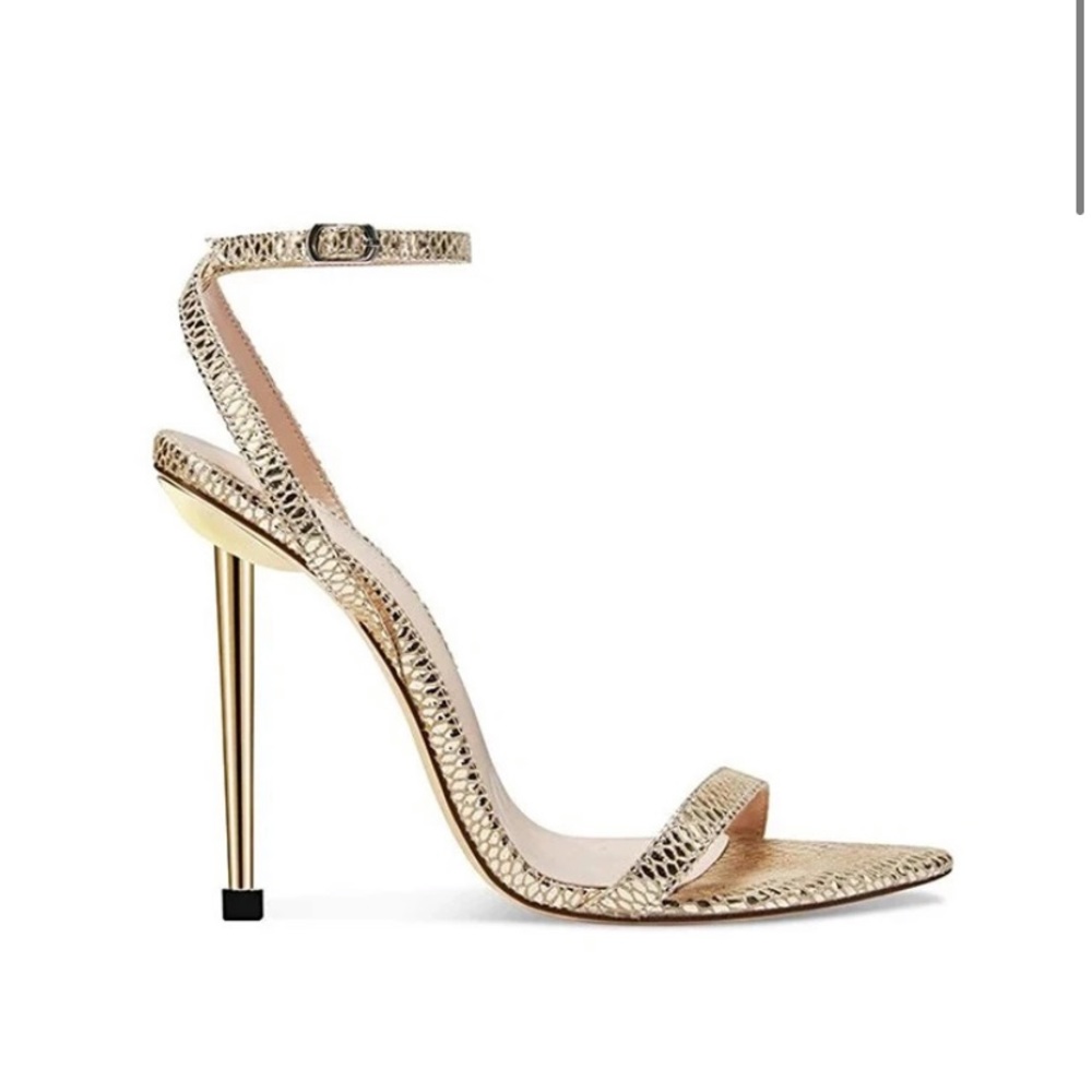 Femme LA gold heel